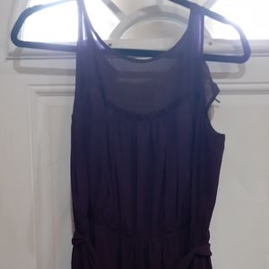 Sheer sleeveless dress